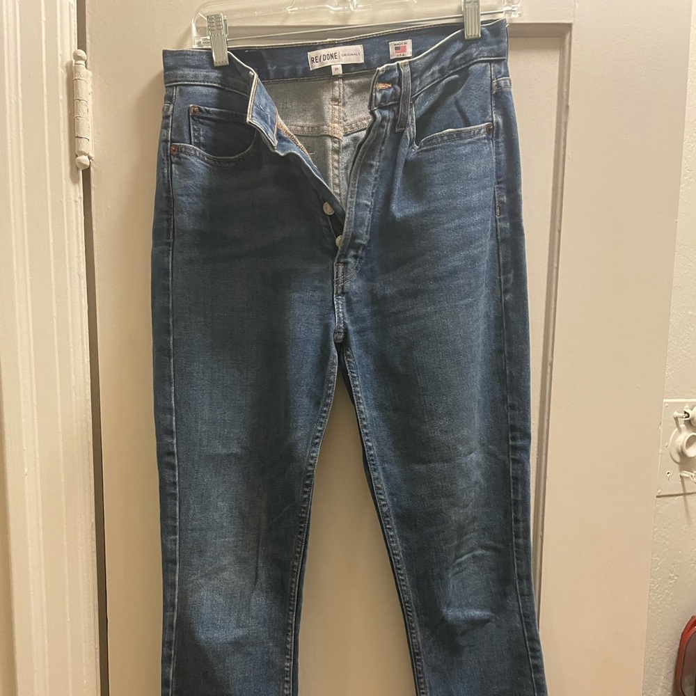 EUC REDONE brand size 27 vintage jeans